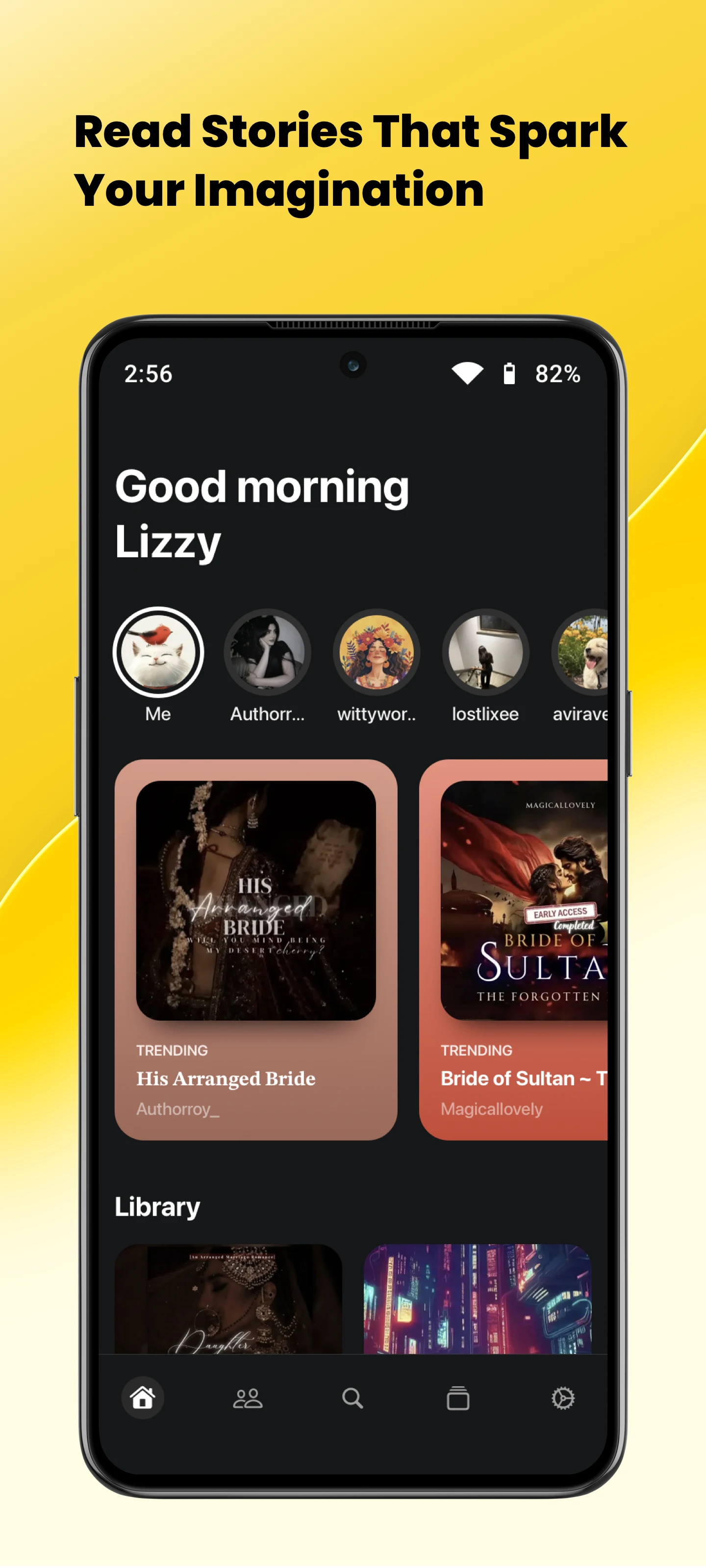 Stck Reader – Stories Your Way screenshot