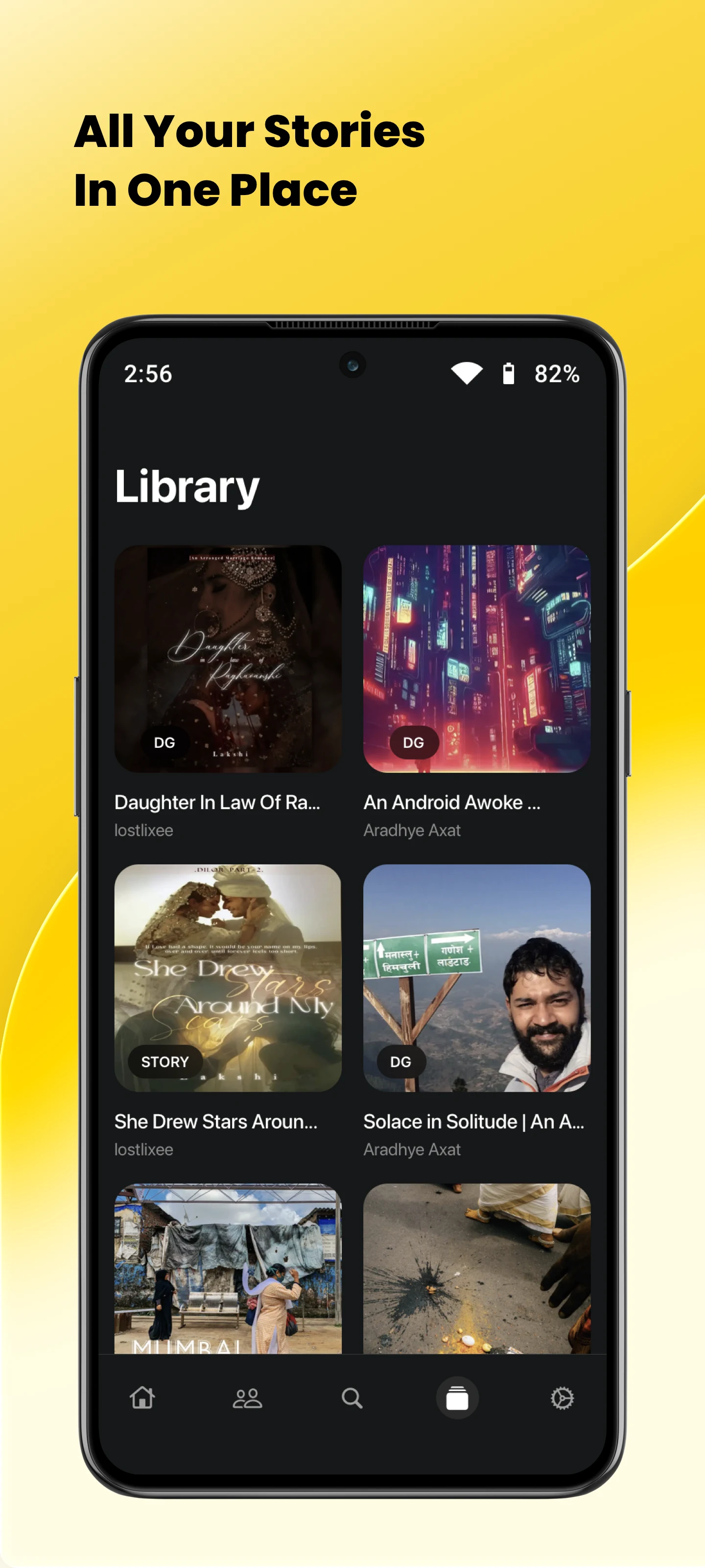 Stck Reader – Stories Your Way screenshot
